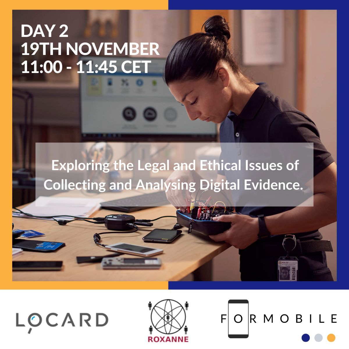 Panayiotis Papanikolaou (@p_papanikolaou) on Twitter photo #KEMEA participates both in <a href="/ROXANNE_project/">ROXANNE Project</a> & <a href="/LOCARD_EU/">LOCARD</a> #project & invites you to participate in the Joint #Workshop with <a href="/Formobile2019/">FORMOBILE-Project</a> "Exploring the #Legal and #Ethical Issues of Collecting and #Analysing #DigitalEvidence" RM lnkd.in/dPgHysw7 #H2020 #DigitalForensics #KEMEA participates both in <a href="/ROXANNE_project/">ROXANNE Project</a> & <a href="/LOCARD_EU/">LOCARD</a> #project & invites you to participate in the Joint #Workshop with <a href="/Formobile2019/">FORMOBILE-Project</a> "Exploring the #Legal and #Ethical Issues of Collecting and #Analysing #DigitalEvidence" RM lnkd.in/dPgHysw7 #H2020 #DigitalForensics