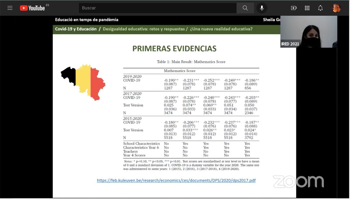 Red_IIE's tweet photo. #IRED21 @Red_IIE Mesa #3: La influencia de la pandemia en la educación. Sheila González: ‘La educación sin escuela presencial: seis procesos de incremento de la desigualdad educativa en pandemia
Retransmisión: https://t.co/Ges8QhLoEZ https://t.co/Db5RxgIlms