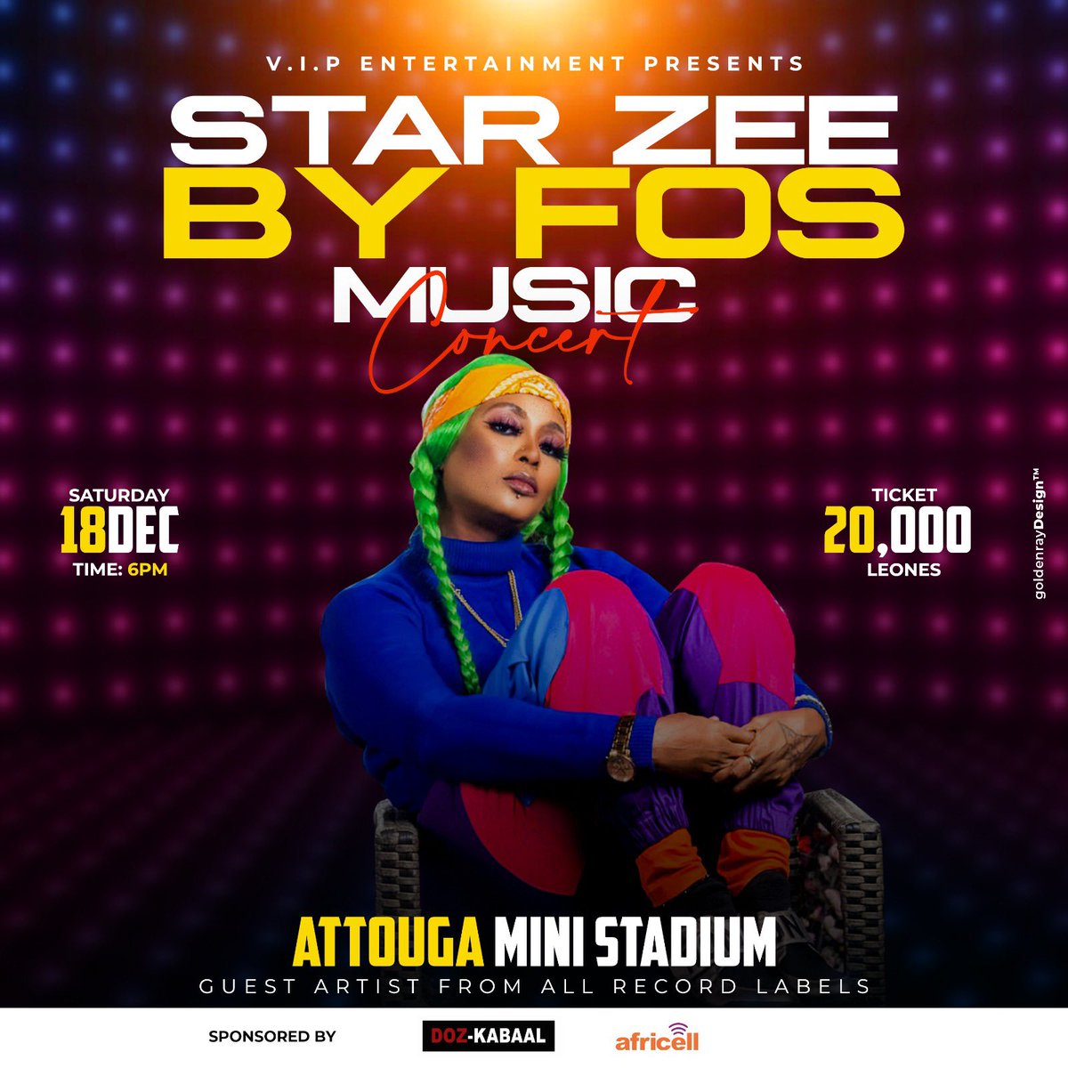 starzeeofficial's tweet photo. Dec 18th east coast get ready π₯π₯π₯π₯
Attouga mini stadium ππΌ
#Dozkabaal
#vipentertainment https://t.co/LttBAna5ZL