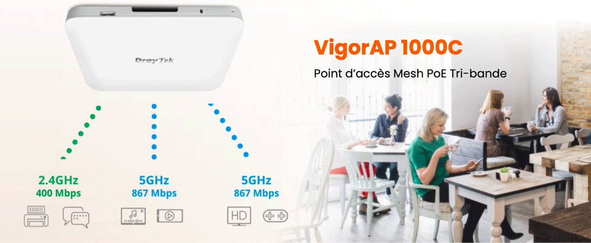 dray_tek's tweet photo. Un petit tour sur notre site et vous trouverez la solution Wifi adaptée !
👇https://t.co/m0pd3a85nc
#wifi6 #draytek #nouveauté #vigorAP #coworking #openspace https://t.co/EF4rrbCaz4
