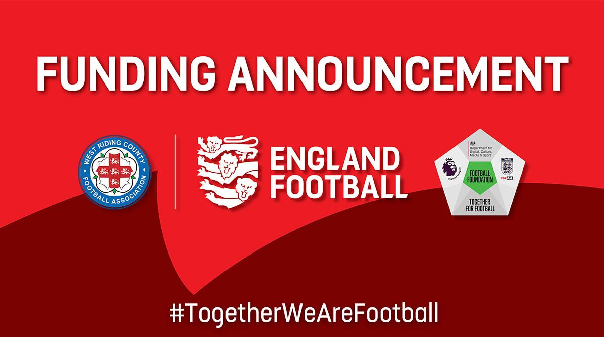 WestRidingFA's tweet photo. 🙌 Congratulations to @horsforth_smfc who have been offered a grant from the @FootballFoundtn to go towards goalposts.

#TogetherWeAreFootball https://t.co/WqwZiYedKJ