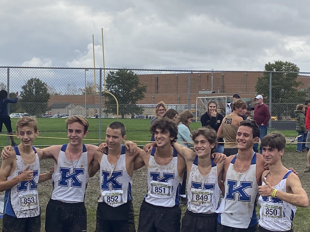 Kilbourne5K's tweet photo. 2021 OCC champs and the 19th ranked D1 XC team in the state will toe the line for a state championship tomorrow at 4pm (fortress obetz) . https://t.co/o30ddjR6pU