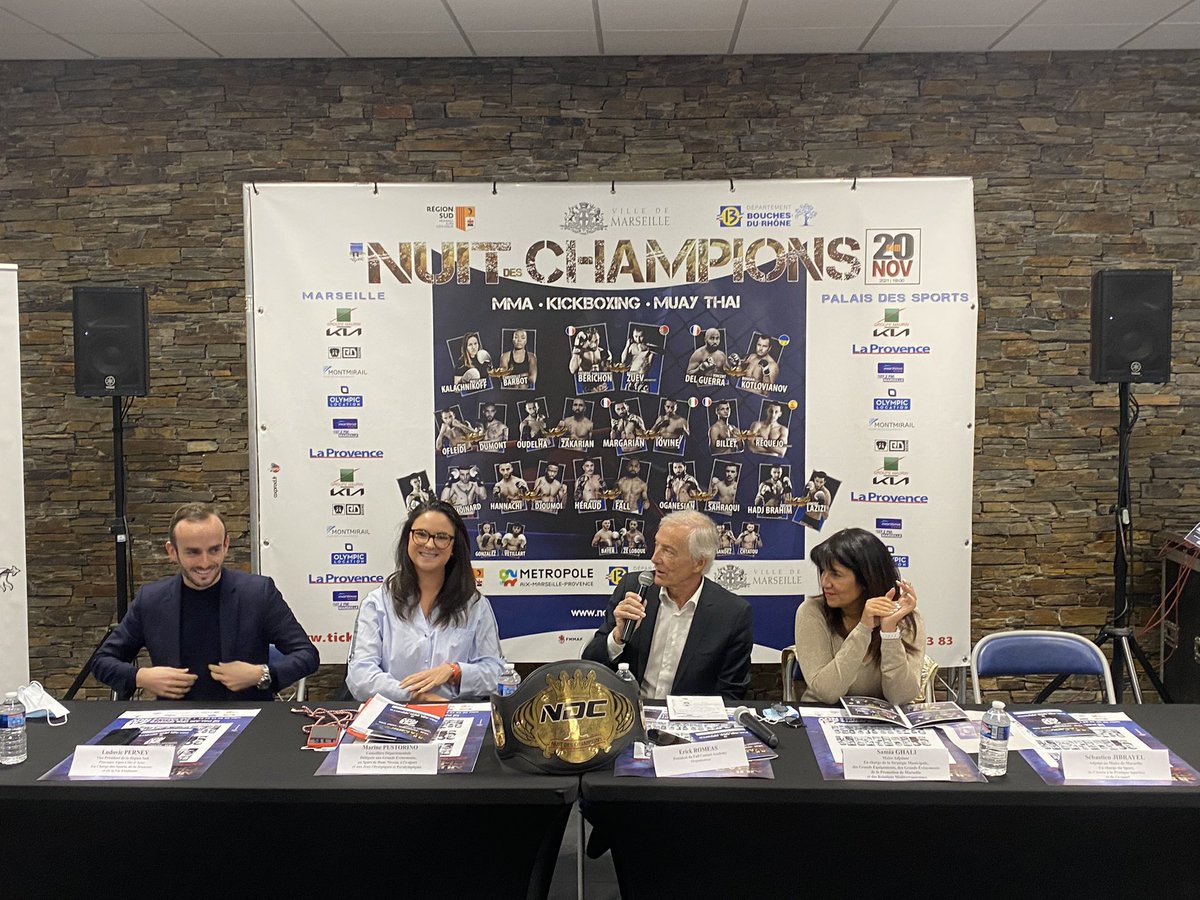 ProvenceUnie's tweet photo. #NDC28 #Dep13 #ProvenceUnie
✅ @MarinePustorino,
Conseillère départementale Déléguée au Sport de Haut niveau, à l’E-sport, aux Jeux Olympiques et Paralympiques, présente à la conférence de presse dédiée à la soirée du Kick-Boxing et du MMA à Marseille.
https://t.co/gmgmMAYMN8 https://t.co/YbBUikTd46