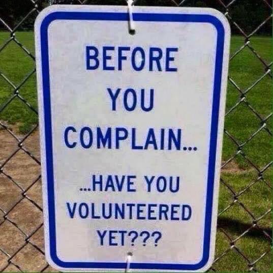 Great sign, this should be put up at every grassroots club and league facility. 

Thank you to all the volunteers from Grassroots for everything you do.