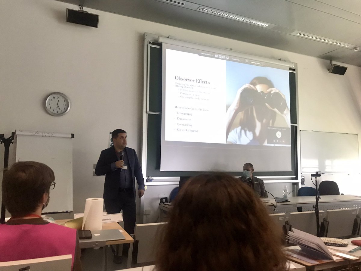 AnnaMJankowska's tweet photo. What rigour might look like in research? A brilliant keynote by @cdmellinger during #ICTIC3 https://t.co/UiPDUwlTDw