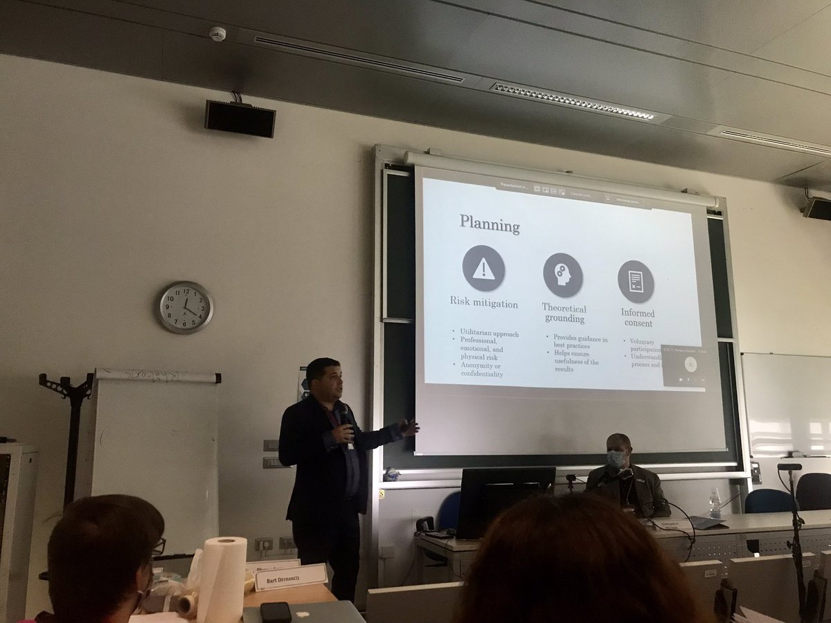 AnnaMJankowska's tweet photo. What rigour might look like in research? A brilliant keynote by @cdmellinger during #ICTIC3 https://t.co/UiPDUwlTDw