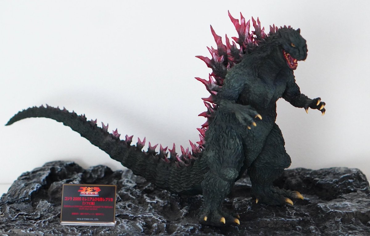 RMC ゴジラ2000ミレニアムひな形レプリカソフビ版 ゴジラ・ストア限定