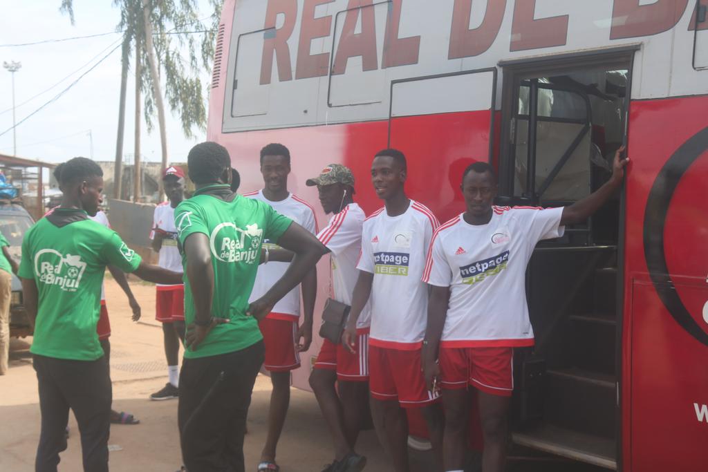 RealDeBanjulFC's tweet image. Safe and sound in Ziguinchor 🙌

The City Boys have safely arrived at Ziguinchor ahead of the first leg of the friendly against Casa Sports, at 4:30 pm.

#RDB #CasaSports #InternationalClubFriendly #CityBoys #RealDeBanjul #NetPageFIBER