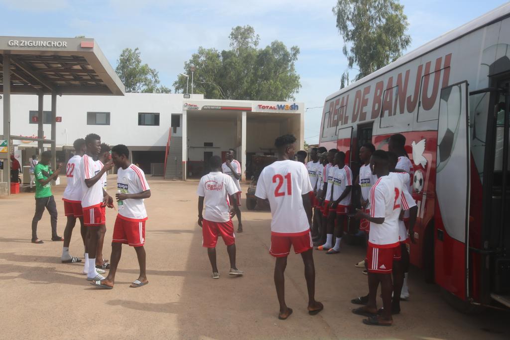 RealDeBanjulFC's tweet image. Safe and sound in Ziguinchor 🙌

The City Boys have safely arrived at Ziguinchor ahead of the first leg of the friendly against Casa Sports, at 4:30 pm.

#RDB #CasaSports #InternationalClubFriendly #CityBoys #RealDeBanjul #NetPageFIBER