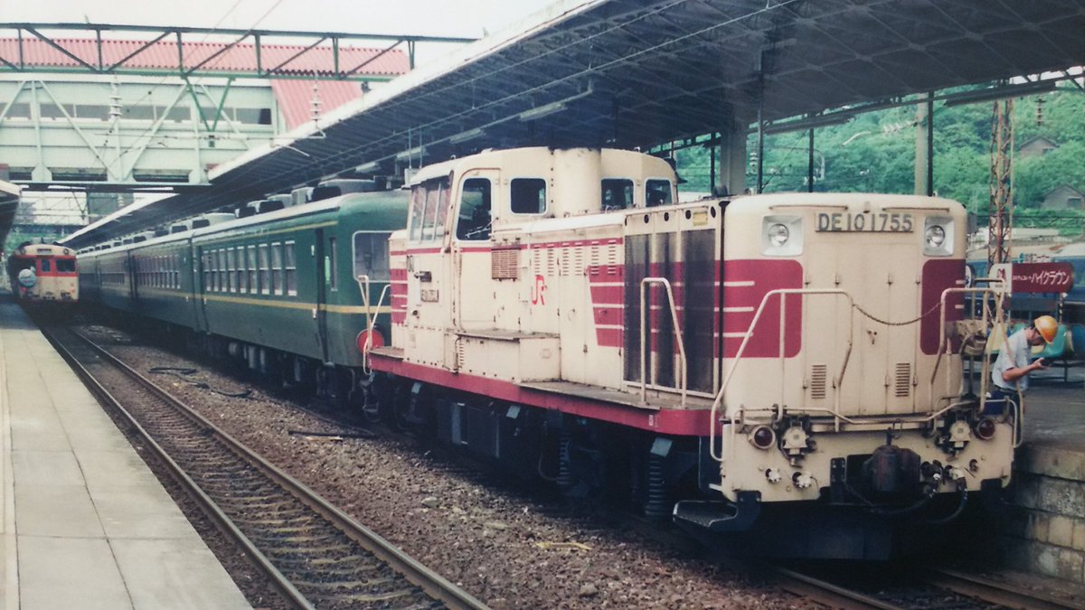 DE10-1755、有明水前寺乗り入れで塗装変更した珍しい機関車だった