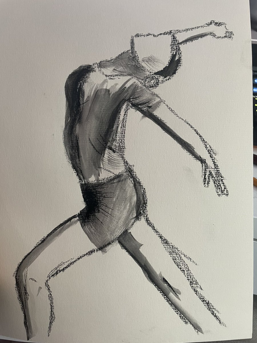 neep_art's tweet photo. Some black pastel drawings with water and pastel wash https://t.co/QHpBScXRHj