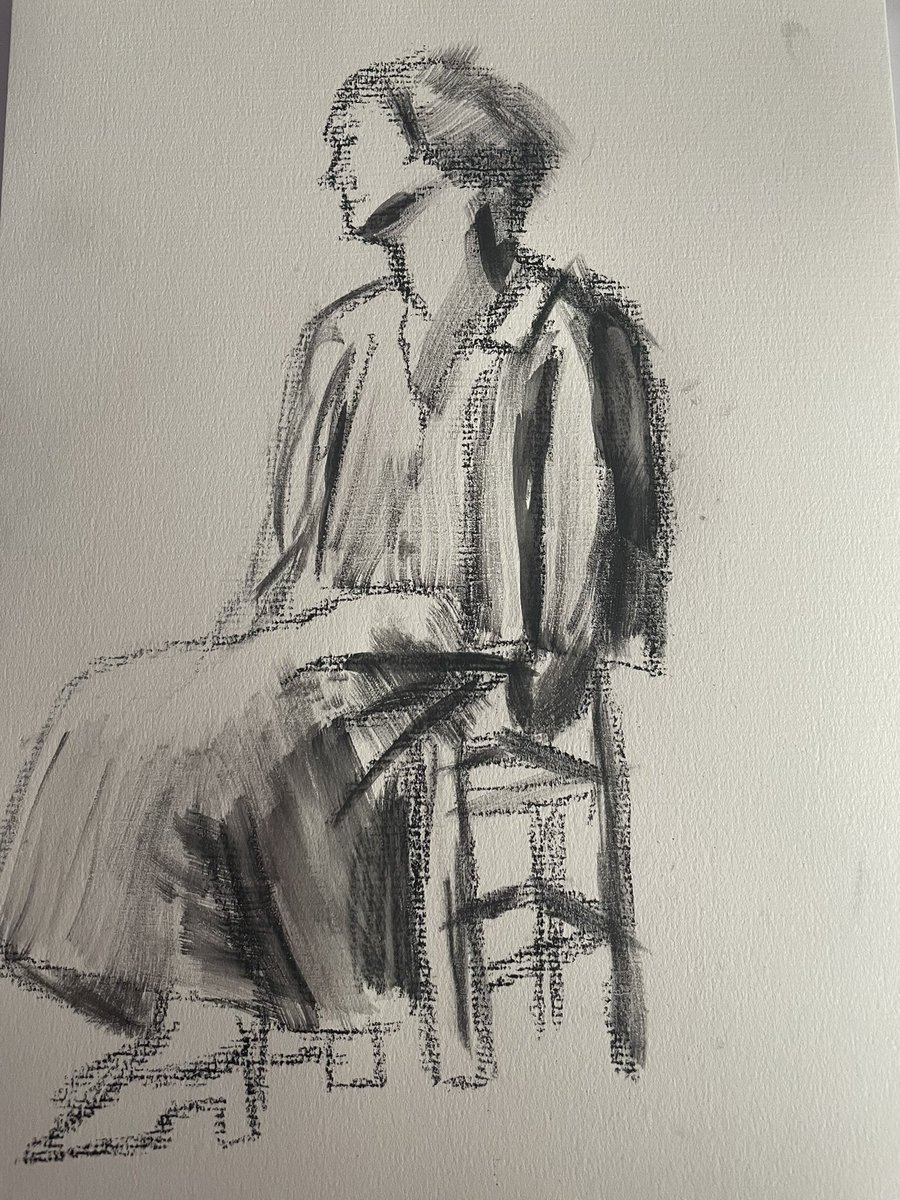 neep_art's tweet photo. Copies of work by Henry Moore done in the same style https://t.co/862HAB61XU