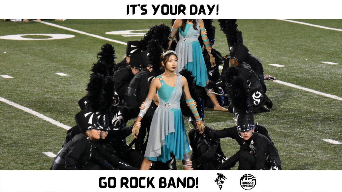 rrbandboosters's tweet photo. You’ve got this!!!  Keep it going Dragon Band.  It's going to be a great year!  ❤️ 🐉  🎶 

#GoRockBand #intheshadowofapollo #dragonbandparents #RingTheBell @rrisdfinearts @RoundRockISD https://t.co/2h6FJ8gL20