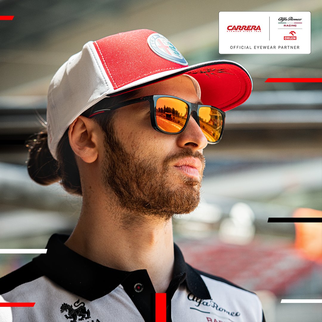 Carrera's active style is on the way: the destination is #MexicoGP.​ #Carrera #AlfaRomeoRacing ​#ORLEN #driveyourstory