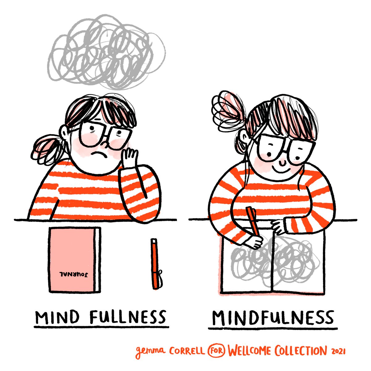 MusaAgencia's tweet photo. ¿Qué significa la atención plena para ti? ✨

Parte de la serie de cómics
 'Cómo ser humano' de

 @gemmacorrell 👌✨

 https://t.co/MeuGUwsDQH https://t.co/HyJBX23ha3 https://t.co/t43xq8L8ci