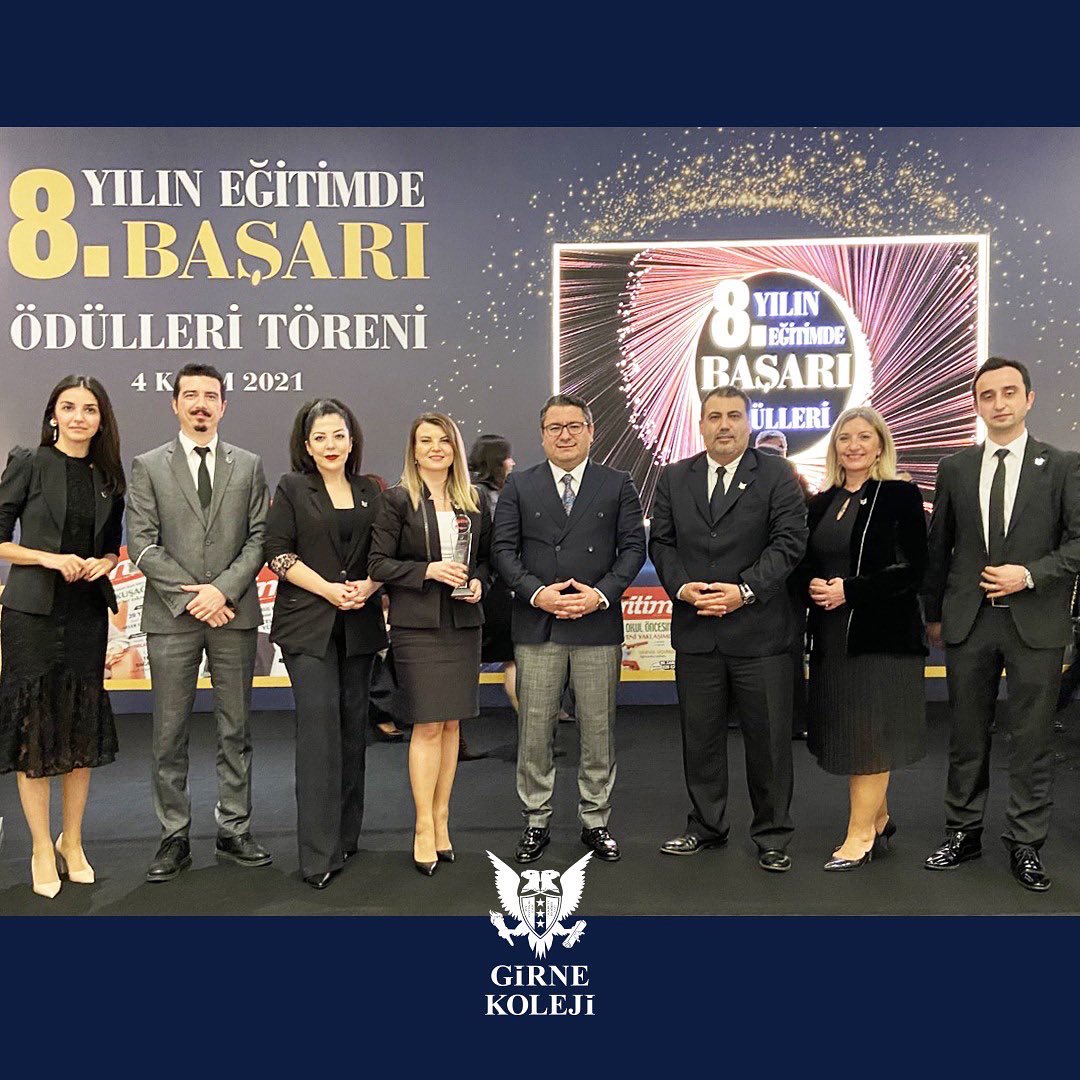 Artı Eğitim Dergisi’nin düzenlediği Yılın Eğitimde Başarı Ödülleri Töreninde Ankara Yenimahalle Kampüsümüzün aldığı “Yılın Okul Mimarisi” ödülü CEO’muz Dilek Cambazoğlu’na takdim edildi.👏🏻🏆#GirneKoleji #DünyanınKapılarıSanaAçık