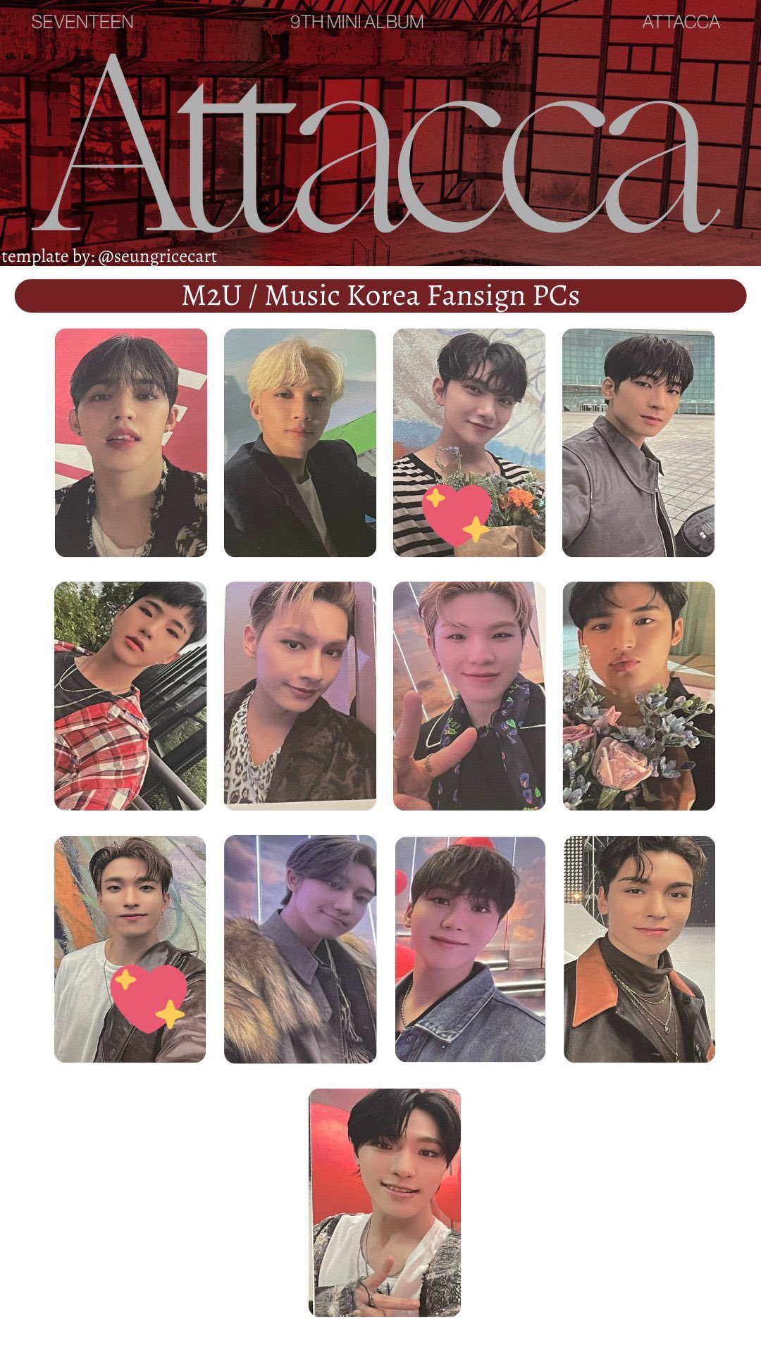 SEVENTEEN せぶち ジョシュア トレカ attacca ヨントン m2u SEVENTEEN せぶち ジョシュア トレカ attacca ヨントン m2u 氷菓