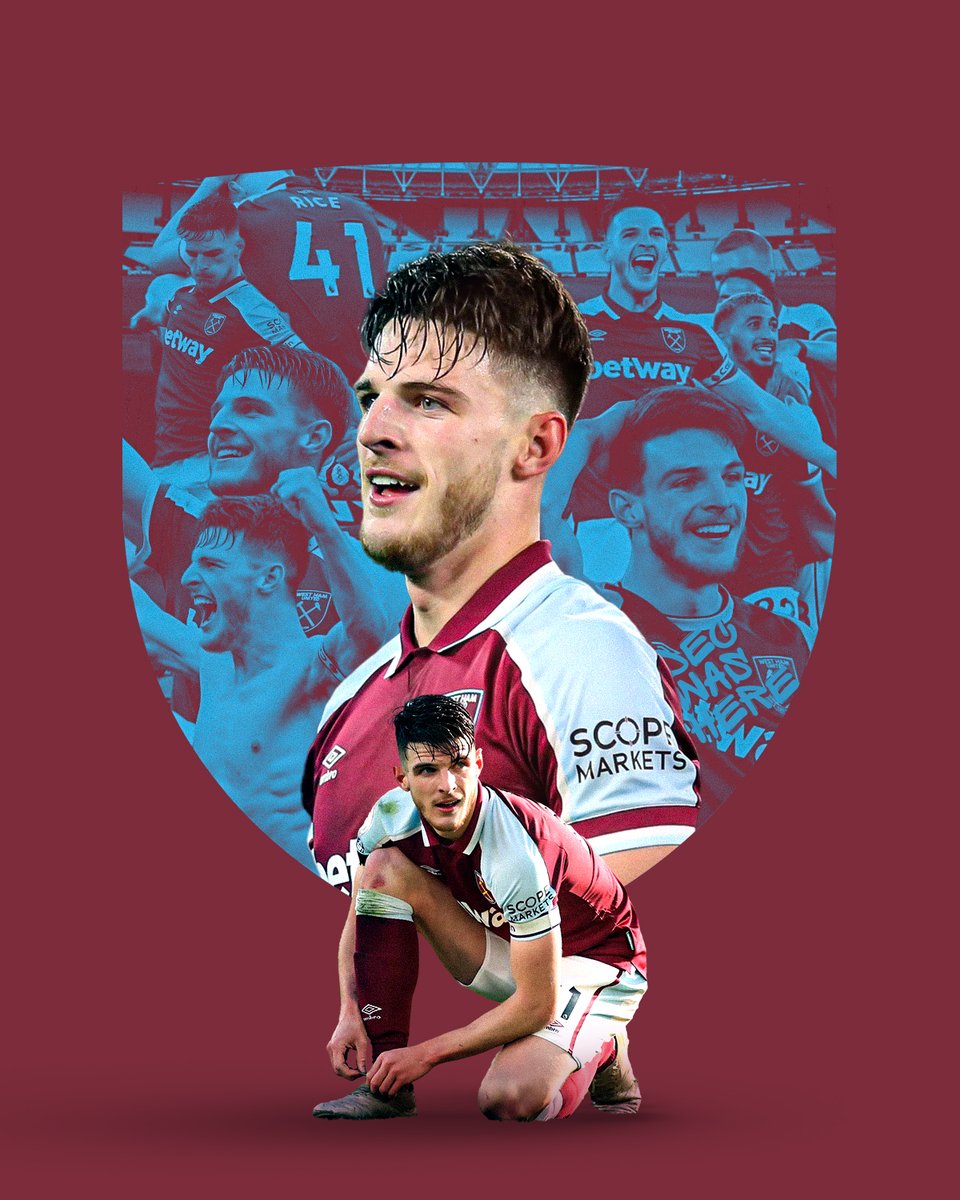 designedbykiren's tweet photo. Declan Rice ⚒ (@_DeclanRice)

19/20 - West Ham United #20Teams20Days https://t.co/QxzC1j5P7W