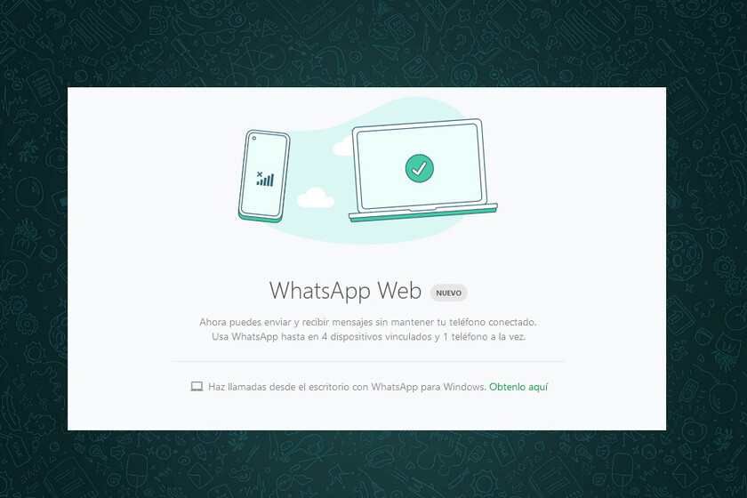 genbeta's tweet photo. WhatsApp ya nos permite enviar y recibir mensajes desde el PC aunque tengamos desconectado el smartphone https://t.co/kVS0x1j6XG https://t.co/gjhZleLBgt