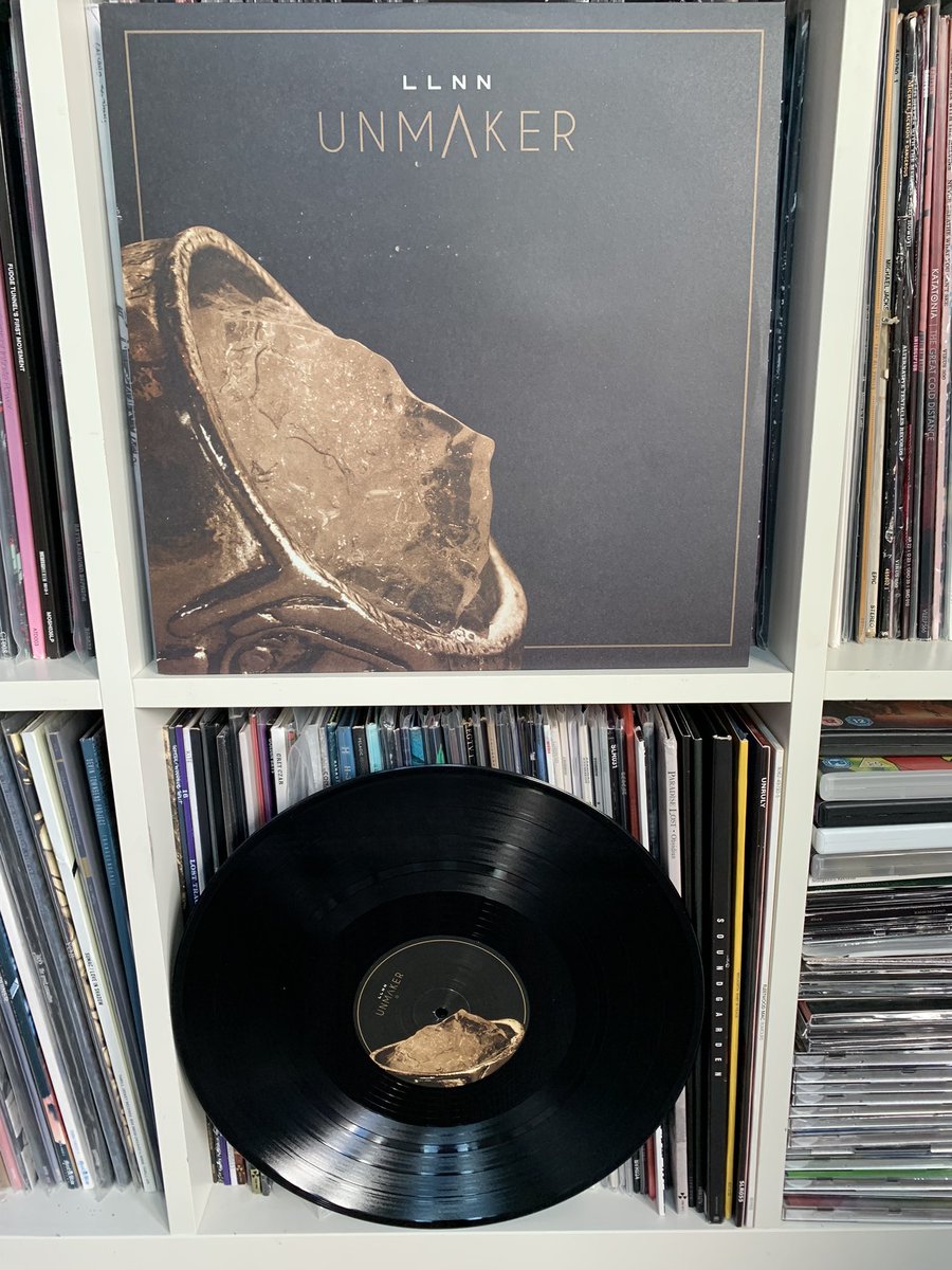 TheSludgelord's tweet photo. #nowplaying my new copy of #unmaker by #llnn https://t.co/Kh6dY75pFJ