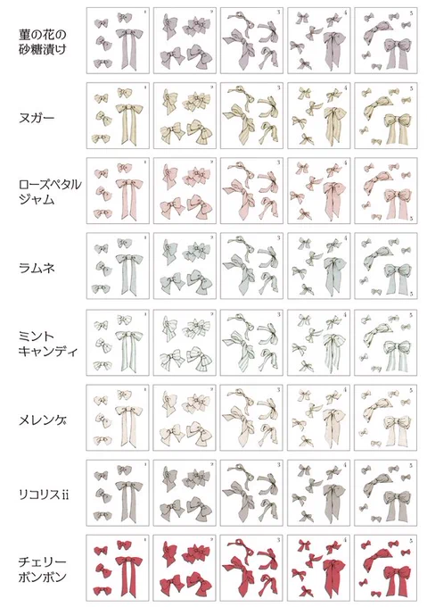2枚目の写真のリボンは、既製のキットではお月様ちゃん(No.14)のみに付属していますが、オーダーではNo.1〜14までのすべての少女でどのリボンからでもお選びいただけます。
※ボディパーツはNo.1〜13とNo.14では互換がありません。それぞれ決まったパーツの中から選んでください。 