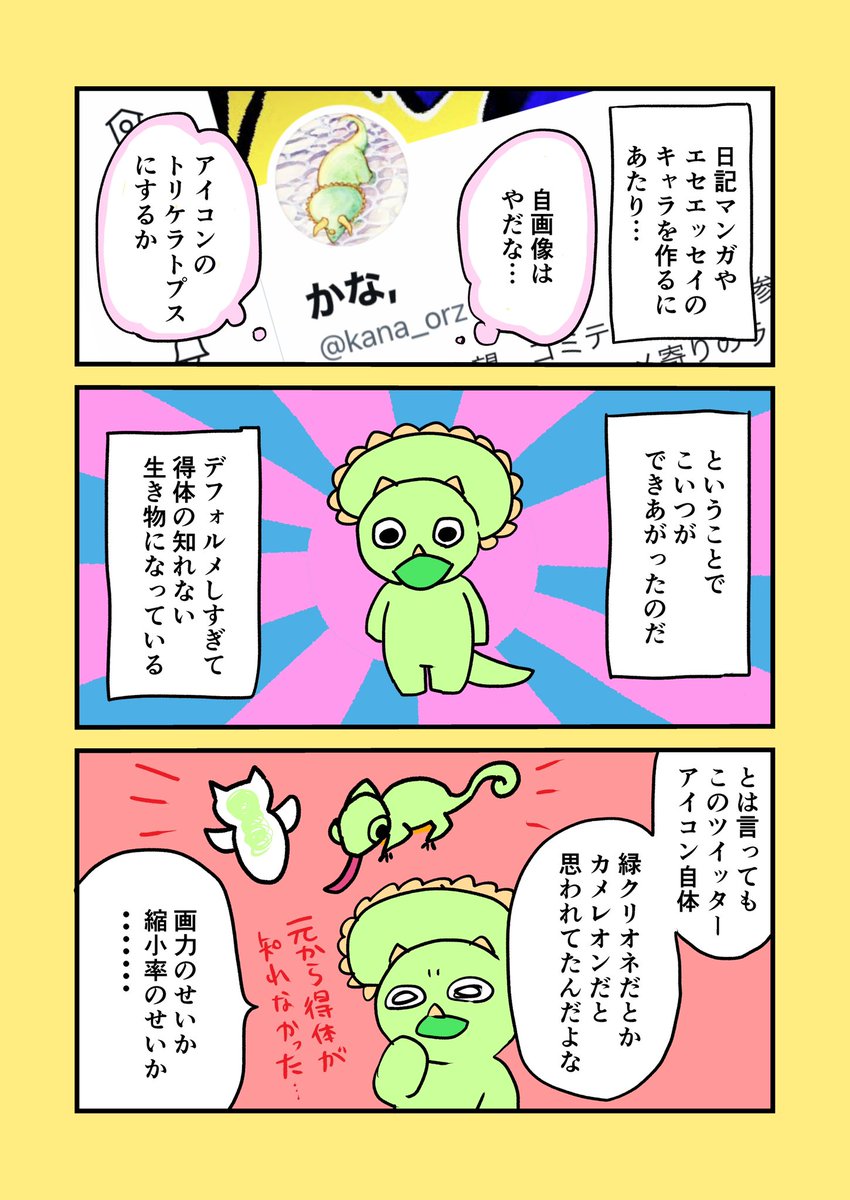 自分というキャラクター(アバター?)作りについて
 #コルクラボマンガ専科
#日記マンガ 