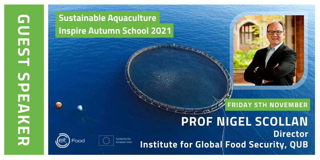 This morning Prof Nigel Scollan <a href="/QUBIGFS/">IGFS</a> hit us with the sobering stat that nearly 30% of the worlds agricultural land is currently occupied to produce food that is never consumed.

Cutting food loss &amp; waste = reduced poverty, hunger &amp; fights climate change.

Day 1 #AquaInspire