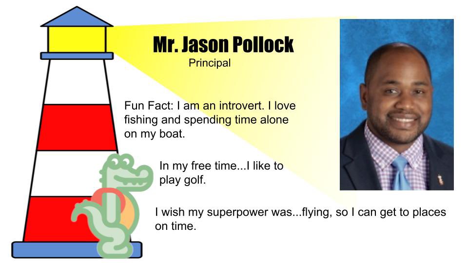 hecorleyelem's tweet photo. Staff Spotlight:  Introducing Mr Jason Pollock, Principal of HE Corley.  The staff at HEC is thankful for Principal Pollock’s leadership, positive outlook, and his drive to do what is best for children.  HEC is excited to have Mr Pollock as the classiest of crocodiles! https://t.co/AGiiRrXo1f