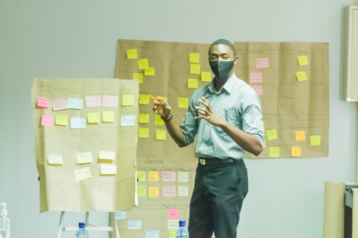 weaczambia's tweet photo. We are excited host the refine workshop for the #SEED Starter participants. Participants have refined their business ideas based on the insights gathered during the Test Phase. # Refine #Insights #TestingPhase#SEED climatechange #adaptation #TBL. #GreatTools https://t.co/PL4aEcdU7N