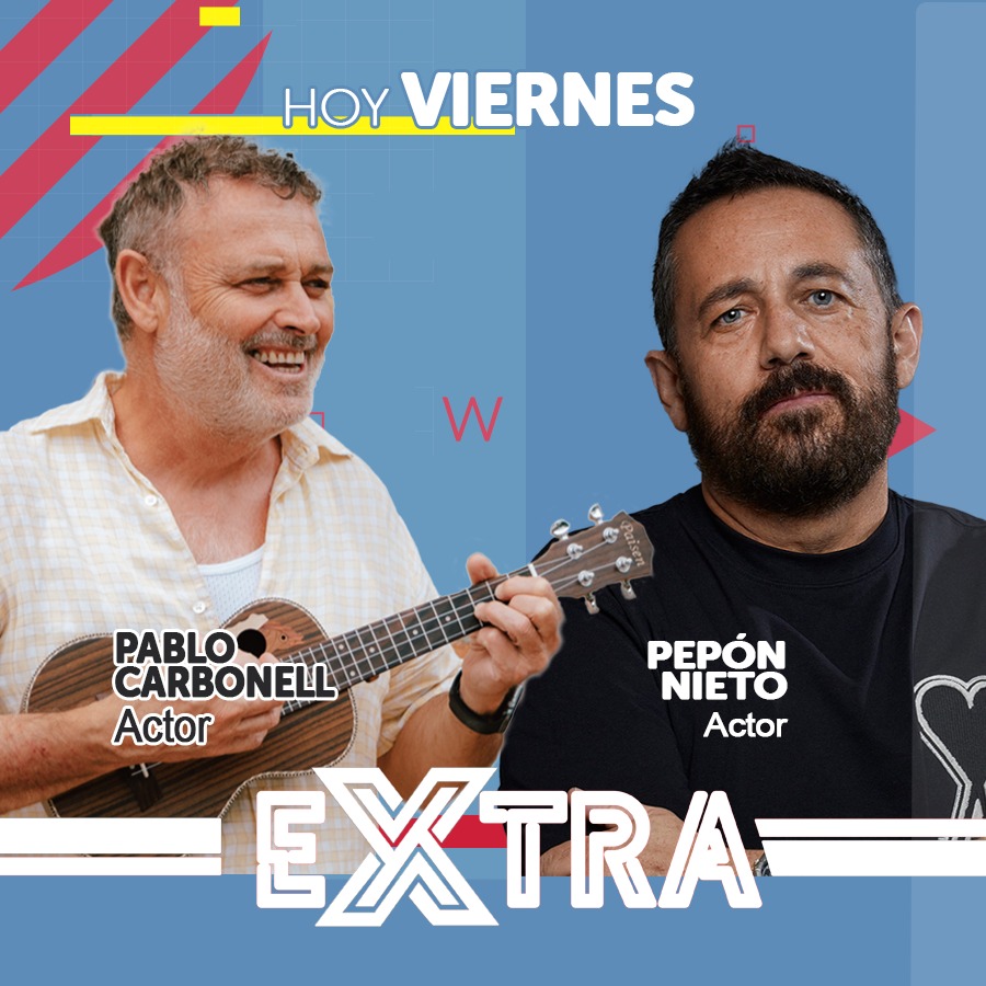 cyltv's tweet image. 🕐 Hoy a las 13:00 horas en #ExtraCyL hablamos con los actores Pablo Carbonell (@Carbonellsg) y Pepón Nieto (@NietoPepon) ¡No te lo pierdas!

👉 Puedes ver los mejores momentos del programa en A la carta
cyltv.es/programa/extra
