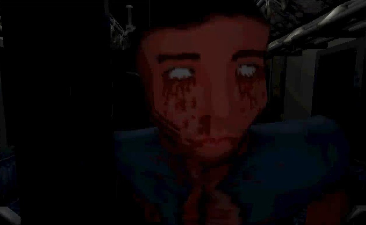 AudioTryhard's tweet image. Our game was just updated, and there's someone who really wants to meet you #IndieGameDev #horrorgame #retrohorror #PSX 
Fear the Void is free at:
adamsaunders.itch.io/fear-the-void