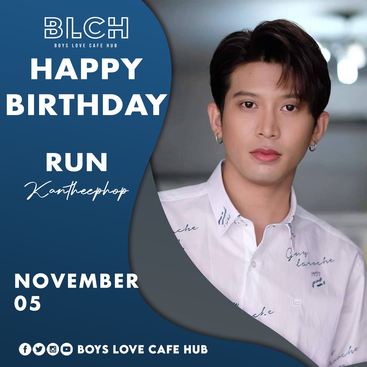 boyslovecafehub's tweet photo. Happy Birthday, Run Kantheephop! 🎉🎂💙 @run_kantheephop
#HappyRun28th
#RunKantheephop #RunKTP #รันลั้ลลา https://t.co/lo1H4f9MOz