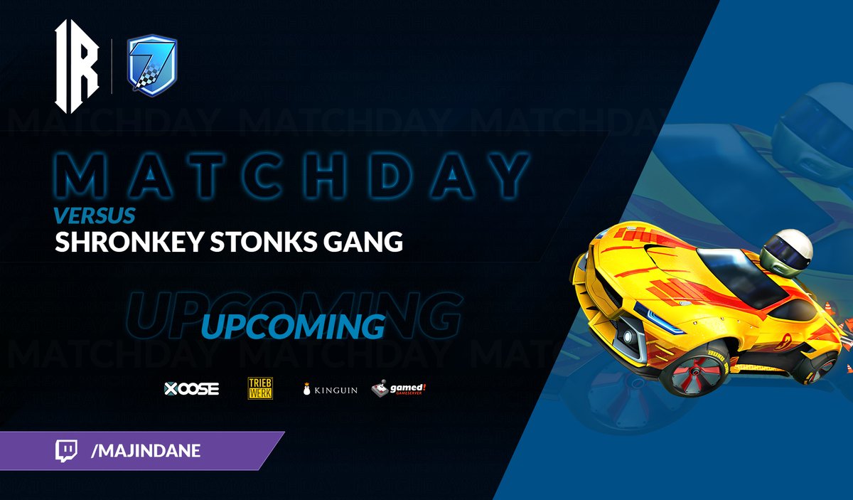 ImmortalRogues's tweet photo. Morgen Abend ist es endlich wieder soweit! Nach einer langen Pause startet unser #RocketLeague Team in die @7SeriesRL bevor es demnächst auch in der @NitroLeagueRL wieder los geht. Gecastet wird es von keinem geringeren als @DaneMajin 🔥🥷
🗓️ 06.11.2021
⏰ 20:30
#goIR #irRL https://t.co/wWnC3FcELe