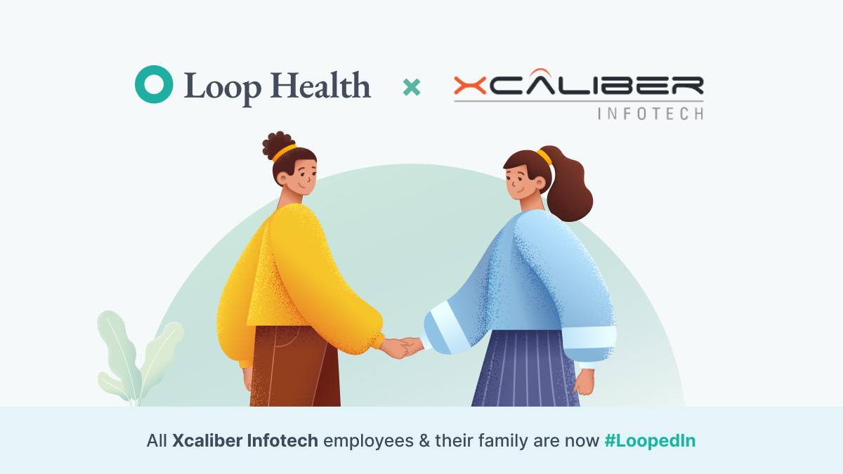 LoopHealthHQ's tweet photo. We are partnering with @XcalInfotech in keeping their employees healthy and secure day in and day out!
Congratulations, Xcaliber Infotech! You're now #LoopedIn๐
#HealthPartnership #HealthInsurance #InsureYourTeam #LoopHealth https://t.co/E53nb4258e