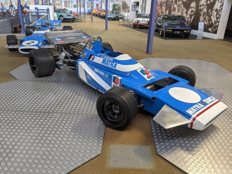 MatraSport's tweet photo. Le Musée Matra en route pour @Salon_EpoquAuto ! #Matra #MatraSport https://t.co/bglw24uub7