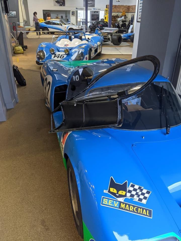 MatraSport's tweet photo. Le Musée Matra en route pour @Salon_EpoquAuto ! #Matra #MatraSport https://t.co/bglw24uub7