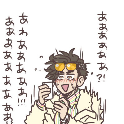 新作発表に思わず沸き立つジョージ狩崎 一気に目覚めたし熱があがったしあがりすぎて頭痛くなった。やべえ。ハッピーバースデー!!!!! 