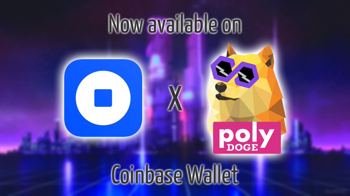 PolyDoge's tweet photo. PolyDoge🐶🚀fam!

Strap in... 🏎️

You can now buy PolyDoge🐶🚀 directly with your Coinbase Wallet🔵!

Step by step... 🌙🌙🌙

More info and guide: https://t.co/F6sGQG2YTM https://t.co/MgpXm9b9mW