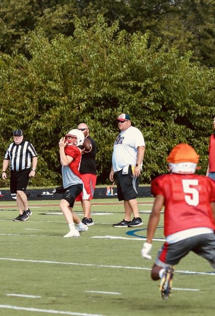 With heavy hearts we announce that Coach Josh Dirks passed away yesterday.  He was an outstanding Coach, a Family man that will be missed greatly.  Our sincerest Condolences to his family and please keep the Olathe North Football team and community in your prayers.