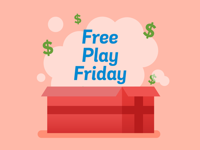 Jackpocket's tweet photo. It's free and it's Friday. Let's go! 💃

Prizes 👇
 🤑 1 winner gets $50 in credits
 🤑 5 winners get 1 free play

How to enter 👇
➖ RT this tweet
➖ Follow @Jackpocket

Bonus: Reply with the last lotto game you played. 3 winners get a surprise. 😏 https://t.co/vpO7ycAqcr