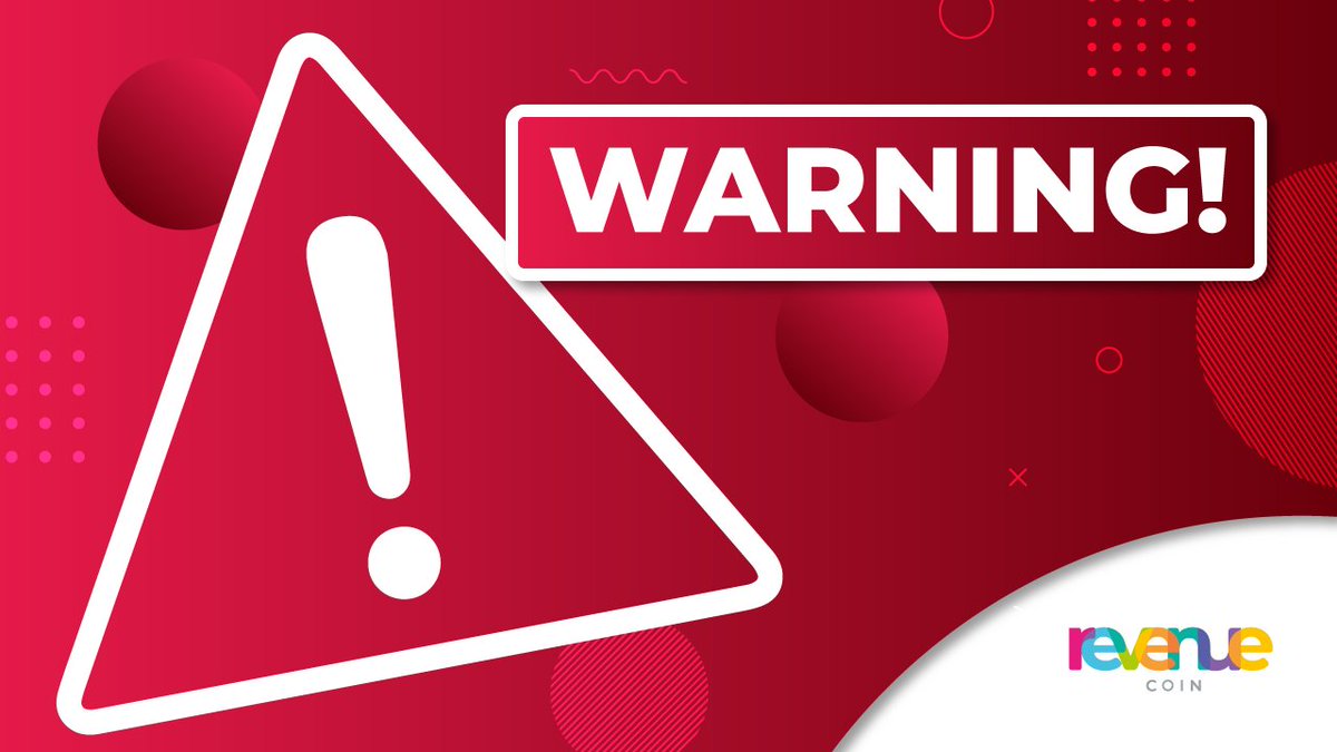revenuegroup_'s tweet photo. Be careful! Don't trust information from profiles similar to ours!

Watch out for comments with fake wallet addresses. We send payment details through email via our domain: https://t.co/MOrHnlUP7M

Our official social media pages for correct info👇
https://t.co/OoGBJUWwpg

#rvc https://t.co/khrpA7bUTn