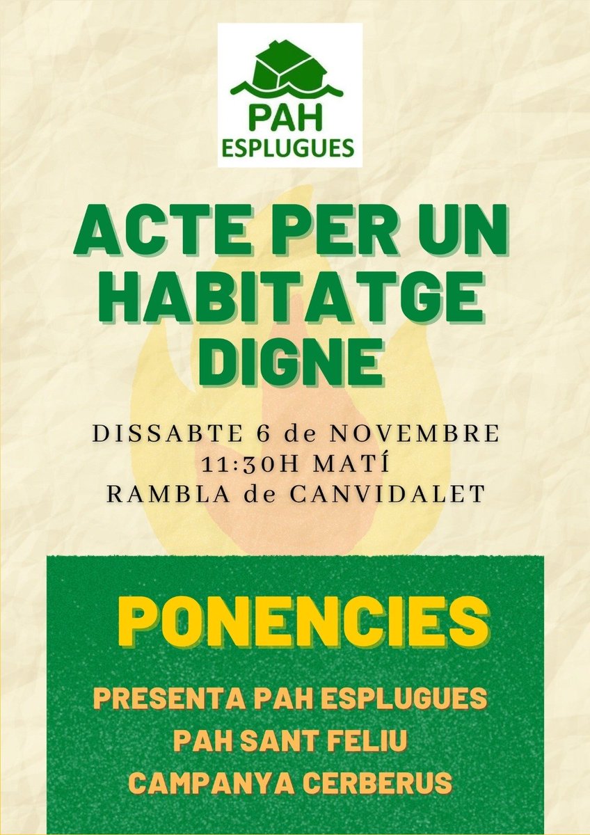 PAH Esplugues de Llobregat tweet media