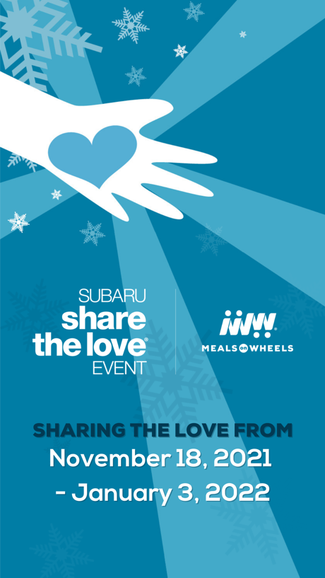 It’s your last day to help in need when you purchase or lease a new #Subaru during the 2021 Subaru Share the Love Event!  Head to your local retailer and select #MealsOnWheel to receive $250 for <a href="/subaru_usa/">Subaru</a> mealsonwheels.org/sharethelove
