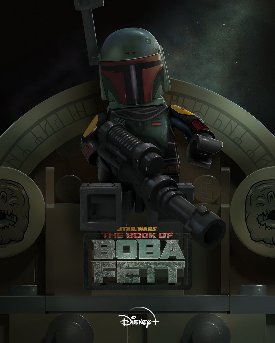 LEGO_Group's tweet photo. The legendary bounty hunter returns. #TheBookOfBobaFett, an all-new Original Series, arriving December 29 on @disneyplus https://t.co/acsr58IRH2