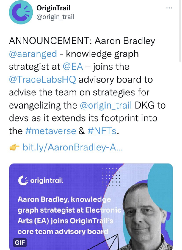 Lil_Fausti's tweet photo. $TRAC + @EA = 🤯                     ...Enough said https://t.co/yqOFXfG4lS