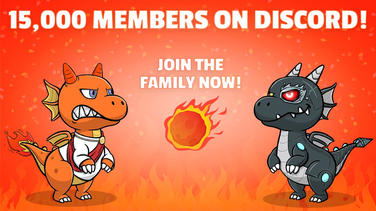 thedragonverse's tweet photo. 15,000+ MEMBERS! Still 8 days to go 🔥

Join our discord: https://t.co/jSIaOV8s6r https://t.co/MpbbrKNT1t