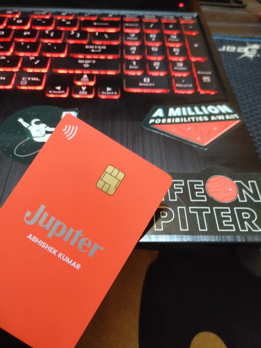 non_altruistic's tweet photo. Great stuff @TheJupiterApp 🔥🔥🔥
Amazing hands-on experience with the card, loved it✨... 
Also, loved the in-app experience, way to go @TheJupiterApp  🚀
#LifeOnJupiter https://t.co/KW4HMw2FGC