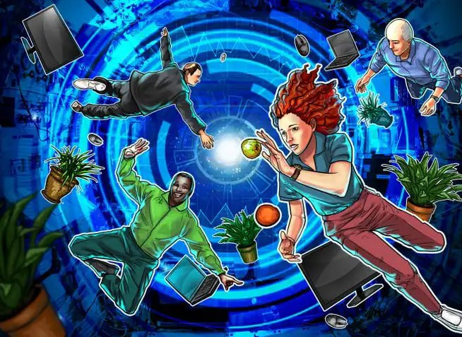 Chloe50424014's tweet photo. The five percent of the world who really knows what the Metaverse is are [like] the ones who were [first] using text messages 20 years ago.We're now going to have to be talking about how we go from tens of millions to hundreds of millions https://t.co/Iy9CXzMX6B