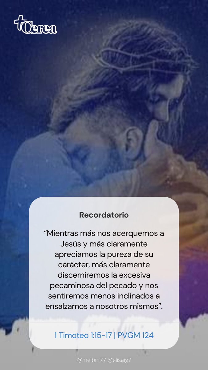 Melbin77's tweet photo. 🟢“La única salvaguardia del cristiano es recordar el abismo de donde fue ‘arrancado’ (Is.51:1; Sal.40:2), no confiar en sí mismo y someter alegremente, día tras día, su voluntad a los deseos de Dios”.
#1Tim1:15
#PrimeroDios #rpsp #DMComas #MasCerca https://t.co/ARJ4ZcvmIs