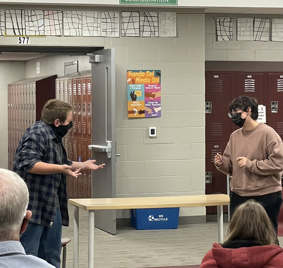 K6Friedman's tweet photo. The Princeville Jr. High Speech Team  earned several 1st &amp; 2nd place performances at their State Speech Meet!! A big congratulations goes out to Dillion C. &amp; Ryan J.  for earning the Judge’s Choice Award for their Improv Duet! So proud of all of you!#princespride #speech #improv https://t.co/zGuwpzCvjJ